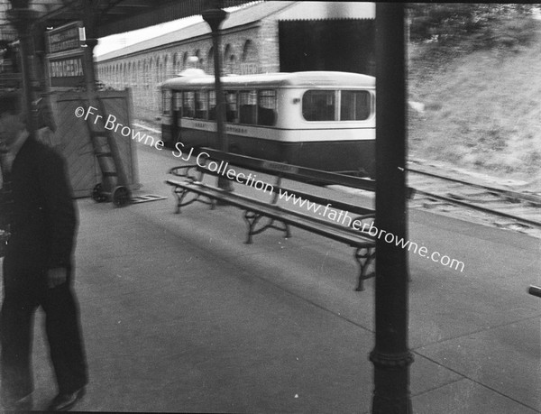 RAILWAY STATION WITH RAIL BUS